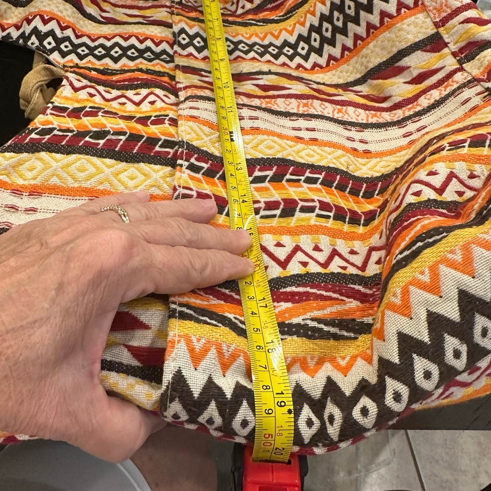 Multicolor Woven  Patterned Women's Bag - Picture 4 of 7